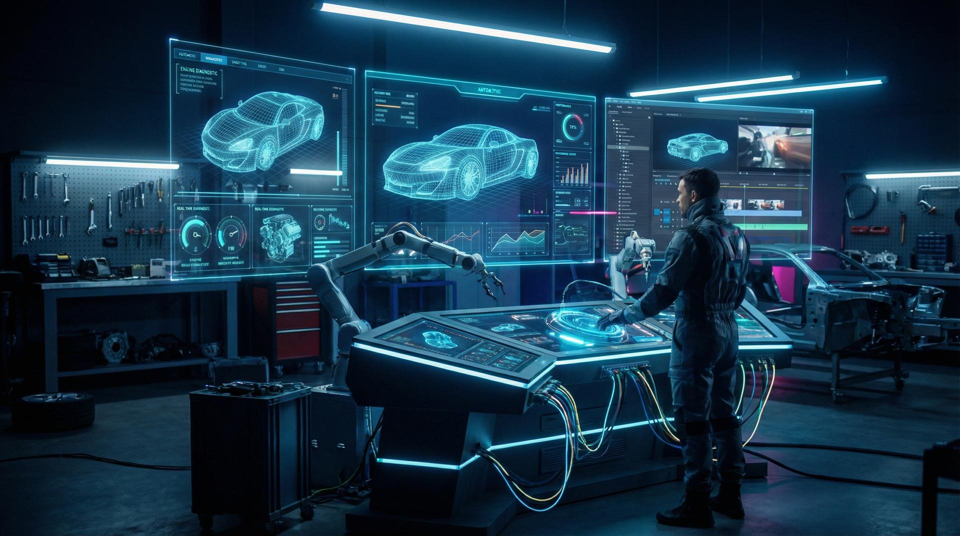 男同视频 AI修车视频工作室